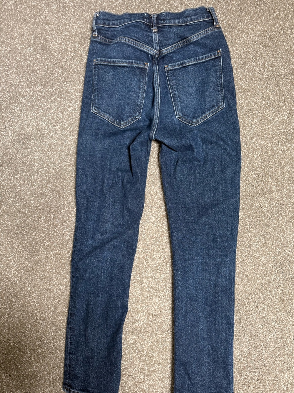 Agolde Riley Long Button-Fly Jeans - Picture 4 of 7